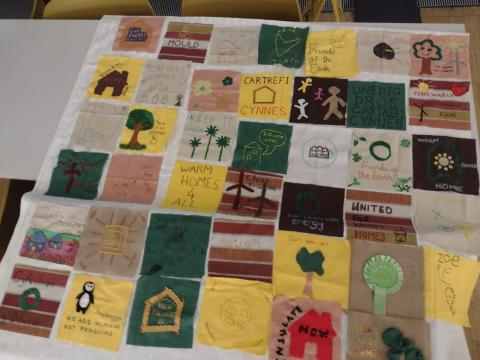 Cardiff Friends of the Earth quilt